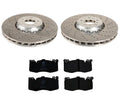 Front Brake Kit 395mm Drilled Disc Rotors & Pads for BMW F85 F86 (2014–2019)