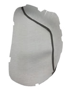 Leather Console Lid Armrest Cover for Dodge Challenger (2015–2020) White Stitch