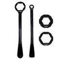 3-Piece Tire Repair Lever Tool Set for Motorcycle (32mm, 2722mm, 1310mm)