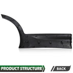 Rear Left Side Door Molding for Hyundai Santa Fe Sport (2013–2018)