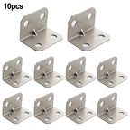 10x Corner Code Screens for Furniture Cabinets 30x20mm