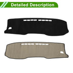 Dashboard Cover Mat for Toyota Hilux Gun125 (2017–2020) Black