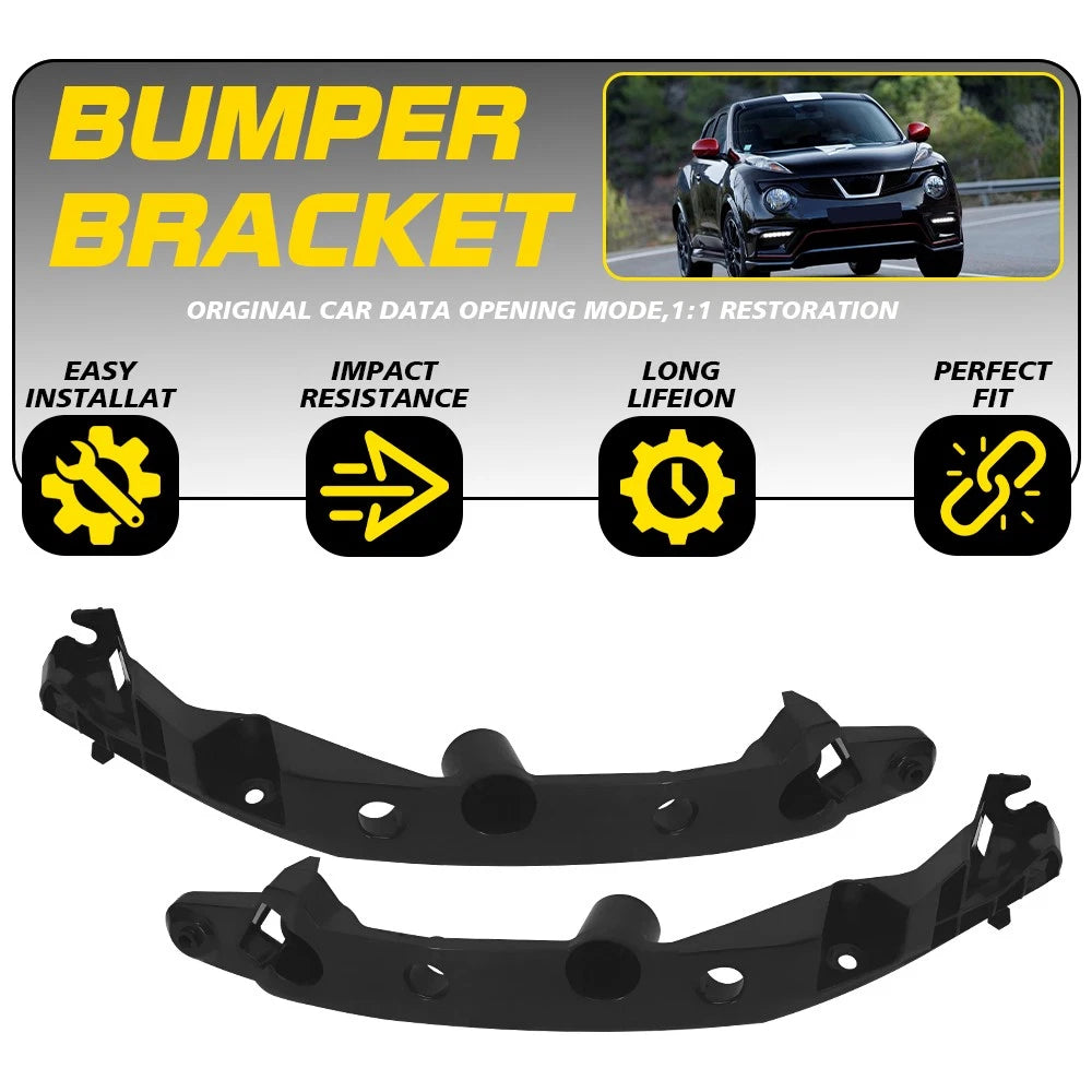 2X Bumper Support Brackets for Nissan Juke (2011–2014)