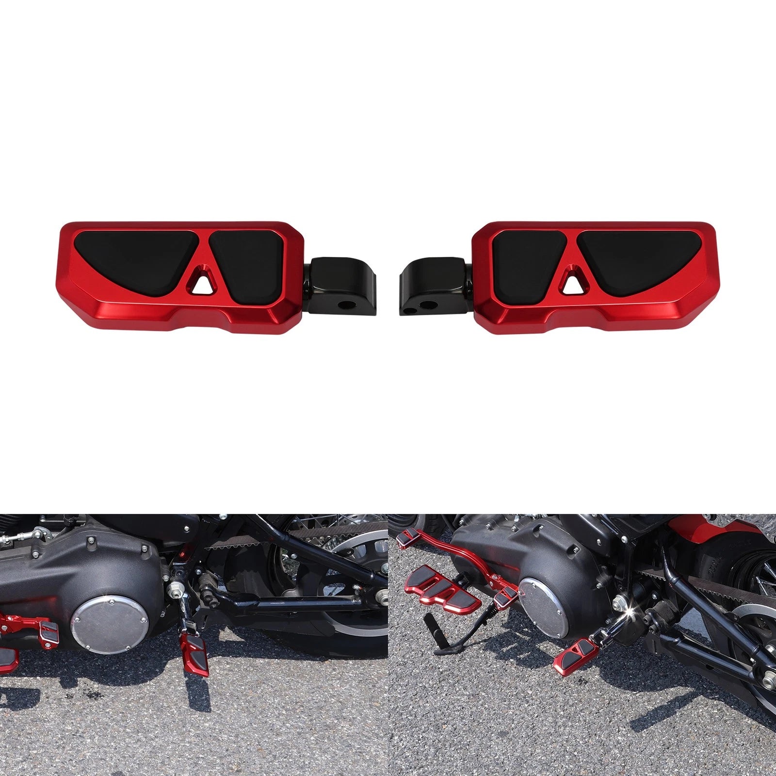 Passenger Foot Pegs for Harley Softail Low Rider ST FXLRST (2022–2024)