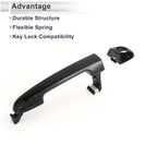 Front Left Door Handle for Hyundai Elantra (2006–2012) No. 826512H000