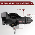 Engine Oil Cooler Filter Housing with Seals for Volkswagen Eos (2007–2016)