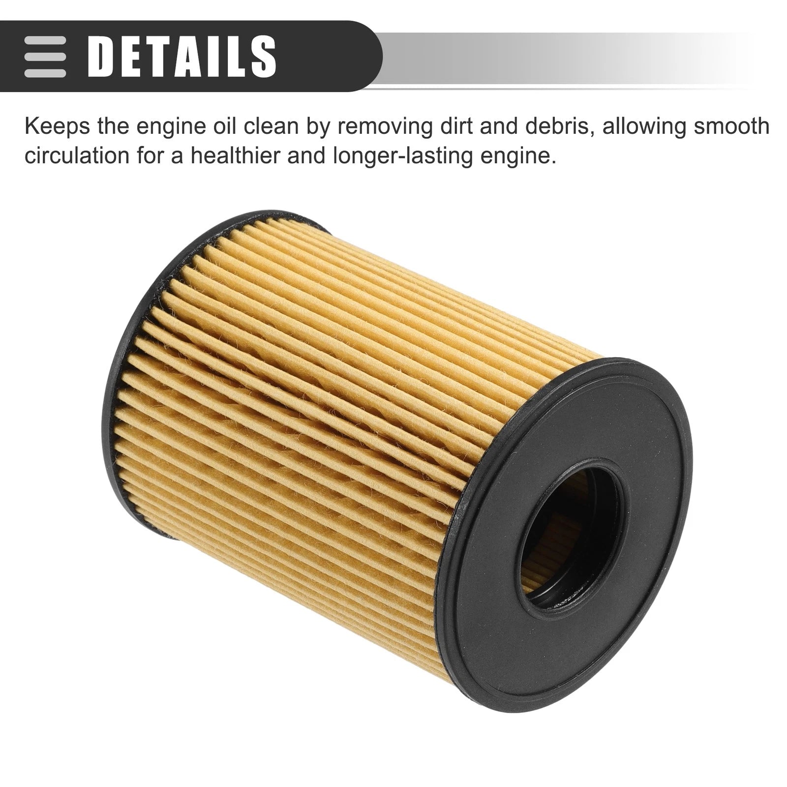 Set of 3 Engine Oil Filters with Gasket for Hyundai Sonata (2020–2023)