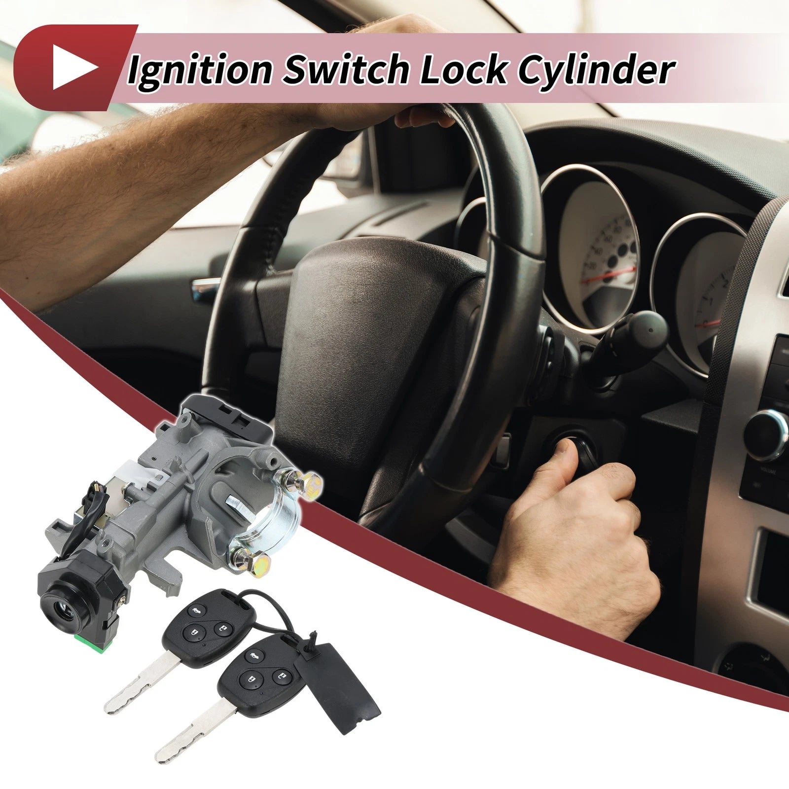 Ignition Lock Cylinder for Honda Civic (No. 06350SAAG30)