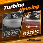 T25 Turbo Dual Ceramic Ball Bearing V-band A/R 0.49 0.70 (Universal)
