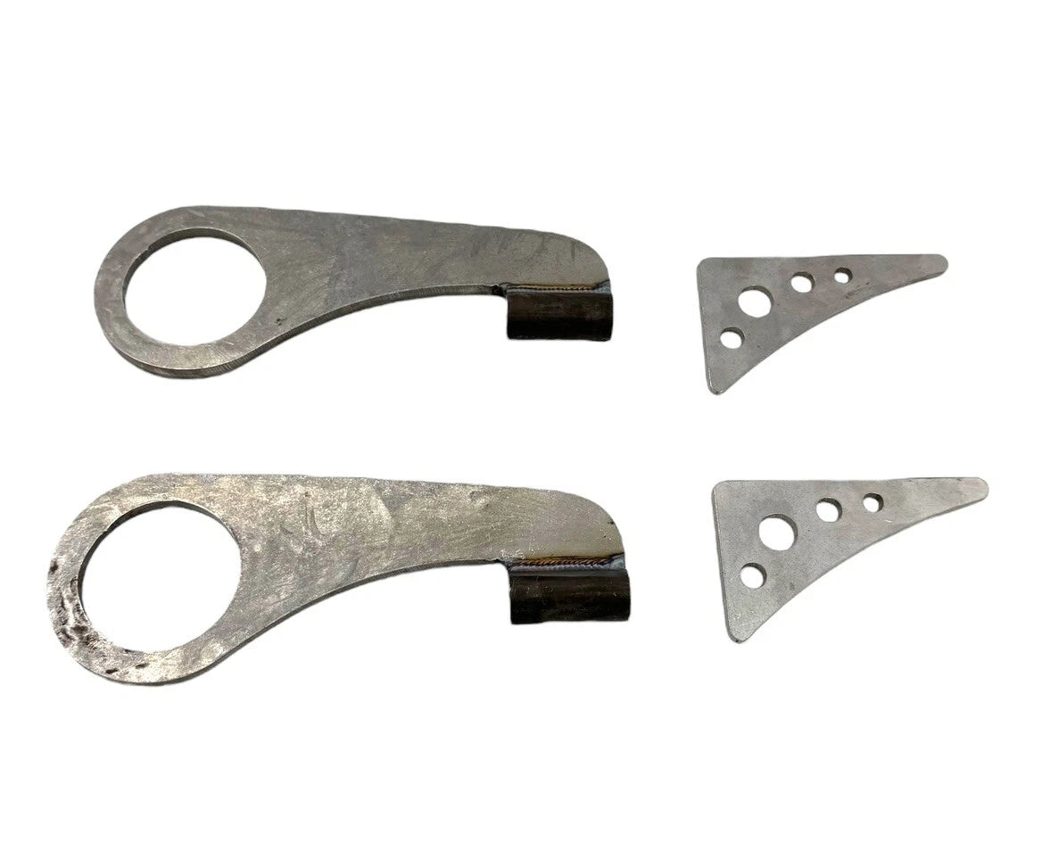 Rear Buggy Spring Hangers with Gussets for Hot Rod 2.5 Inch Rear End (1950–2020)