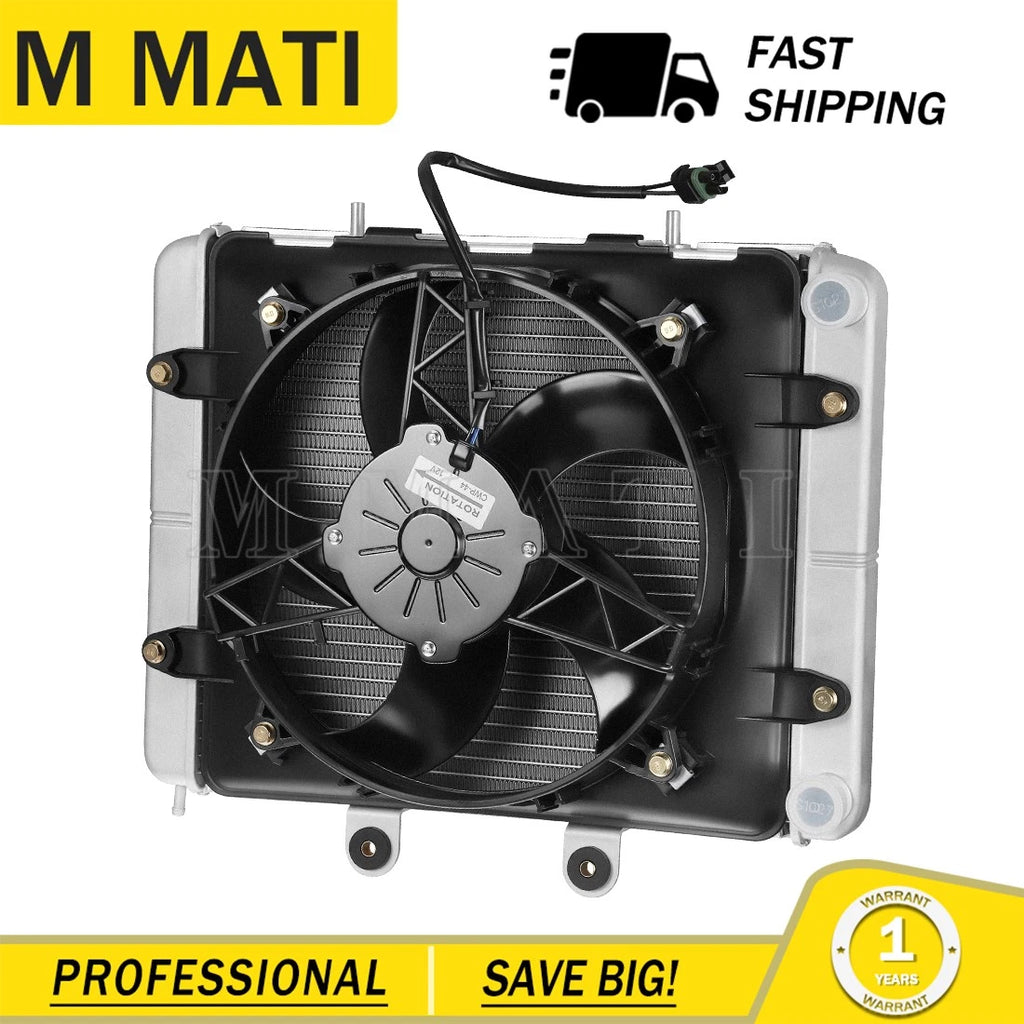 Aluminum Radiator Cooling Fan Shroud for Polaris Sportsman 700 800 (2002–2014)