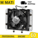 Aluminum Radiator Cooling Fan Shroud for Polaris Sportsman 700 800 (2002–2014)
