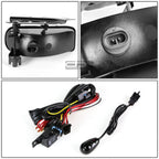 Fog Light Lamp Pair + Switch for Cadillac Escalade (2002–2006) Smoked Lens