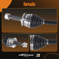 Front Left CV Axle Assembly NCV39057 for Infiniti Q50 Q60 QX50 (2014–2019)