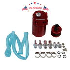 Oil Catch Can Tank & Filter Kit for Universal Applications (Aluminum)
