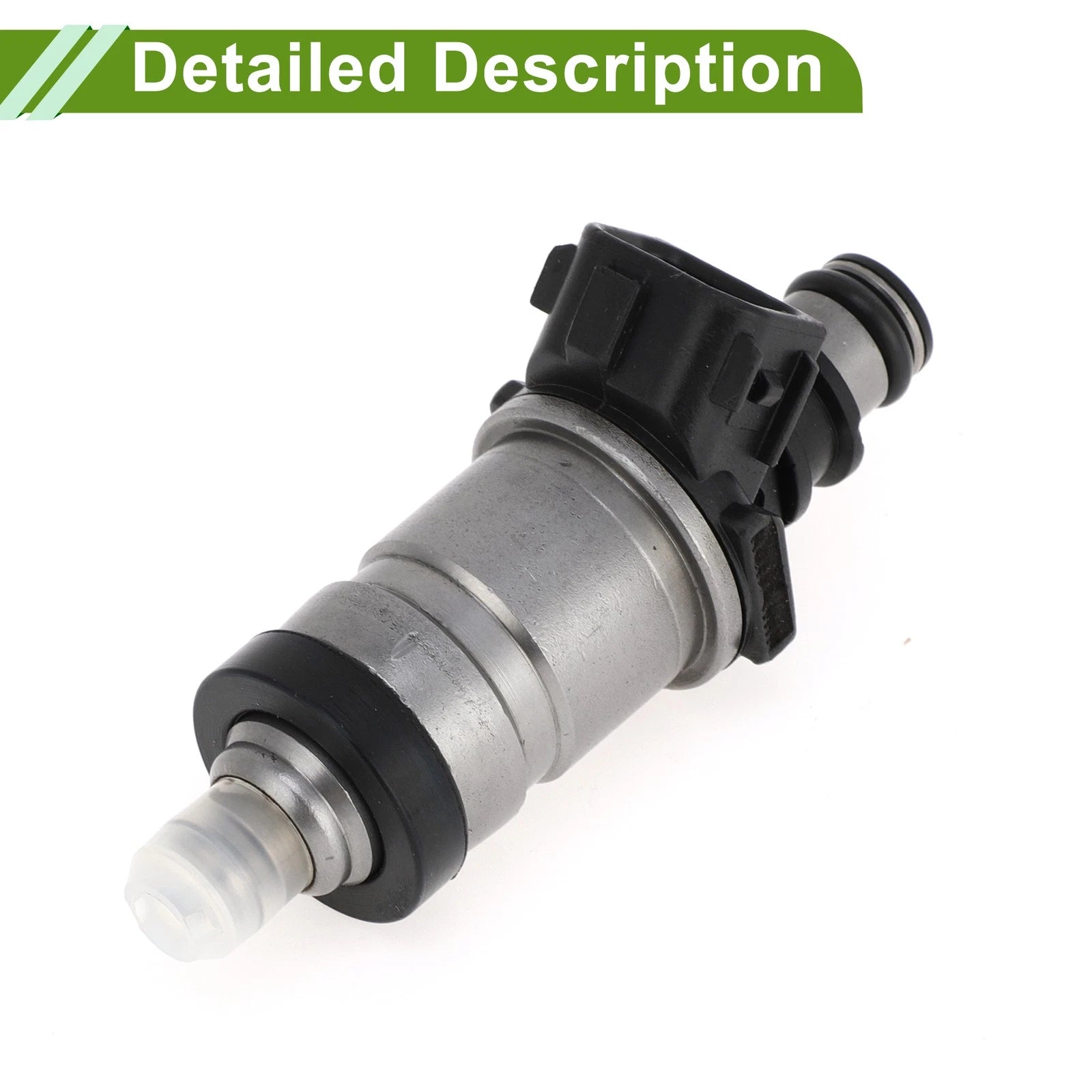 Fuel Injector No. 06164-P2J-000 for Honda Civic Si (1999–2000) 1 Pc Black