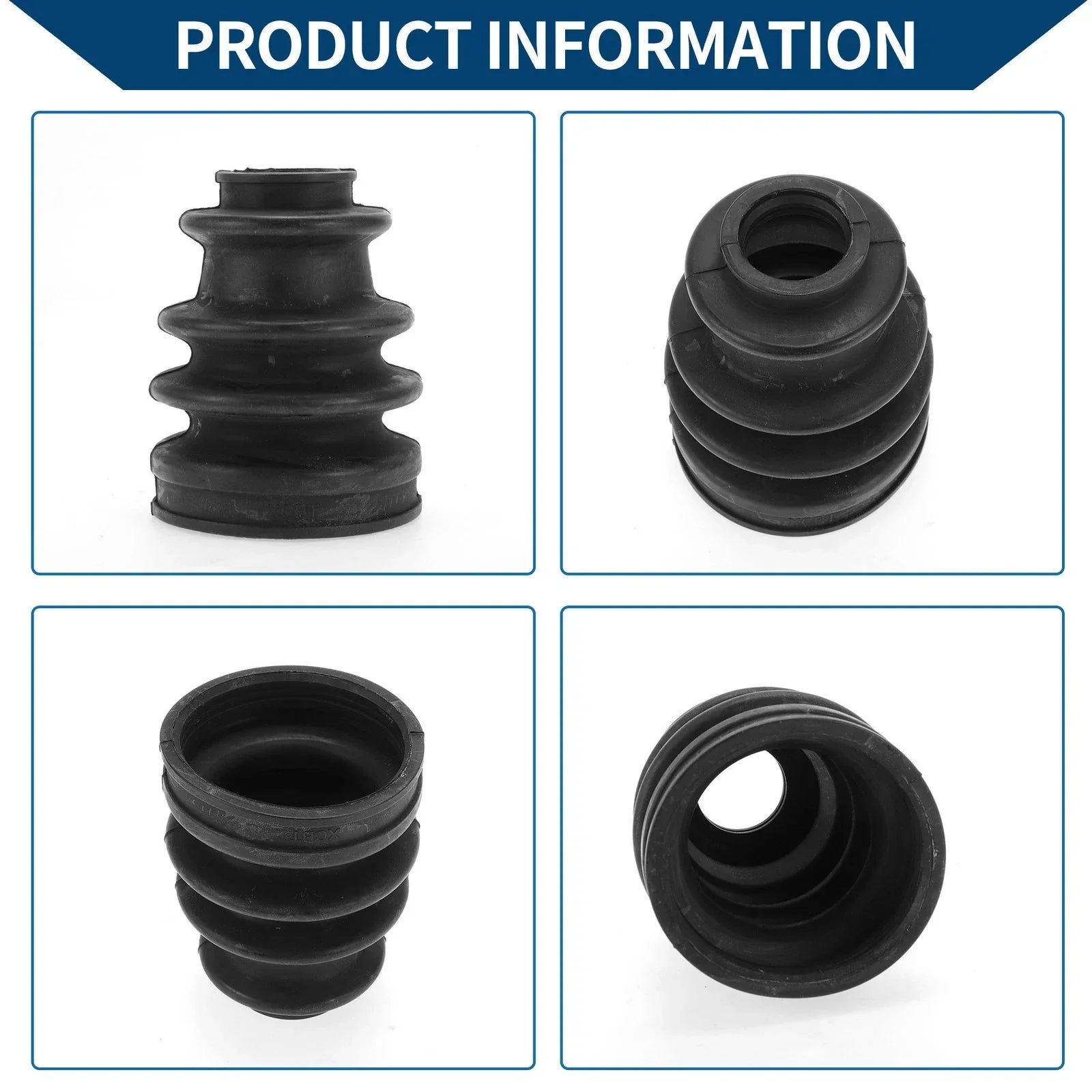 Inner CV Joint Boot Kit w/ Clamps for Porsche Cayenne (2011-2018)