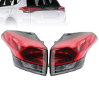 Pair of Tail Lights for Toyota RAV4 (2016–2018) Outer Rear Lamp Halogen