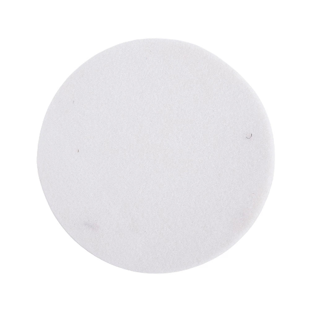 Wool Felt Polishing Pad Wheel for Car Glass Stainless Steel (1pc)