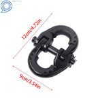 Tow Hitch Towing Shackles for G80 (Black)