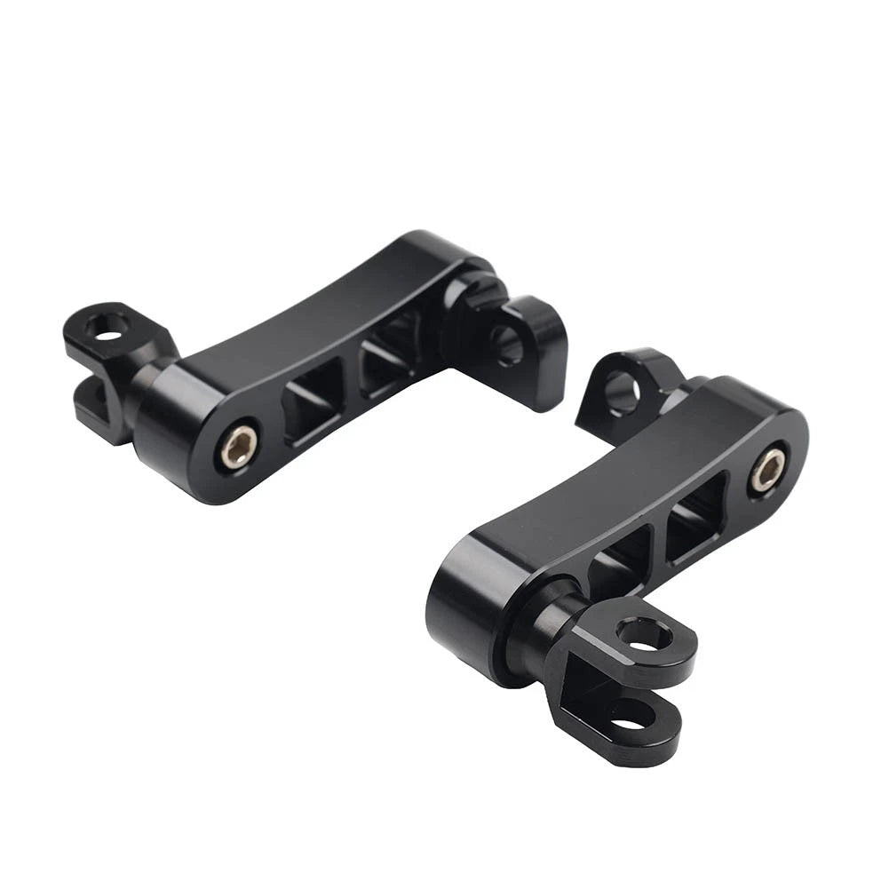 Foot Peg Mount Extensions for Harley Sportster XL883 XL1200 Softail Dyna (–2023)