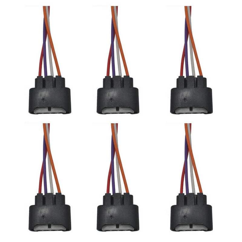 6X Ignition Coil Pigtail Connector Repair Harness Kit for Lexus Toyota V6 (1990–2023)