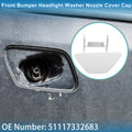 Front Left Washer Nozzle Cover Cap No. 51117332683 for BMW 528i (2014–2016) White