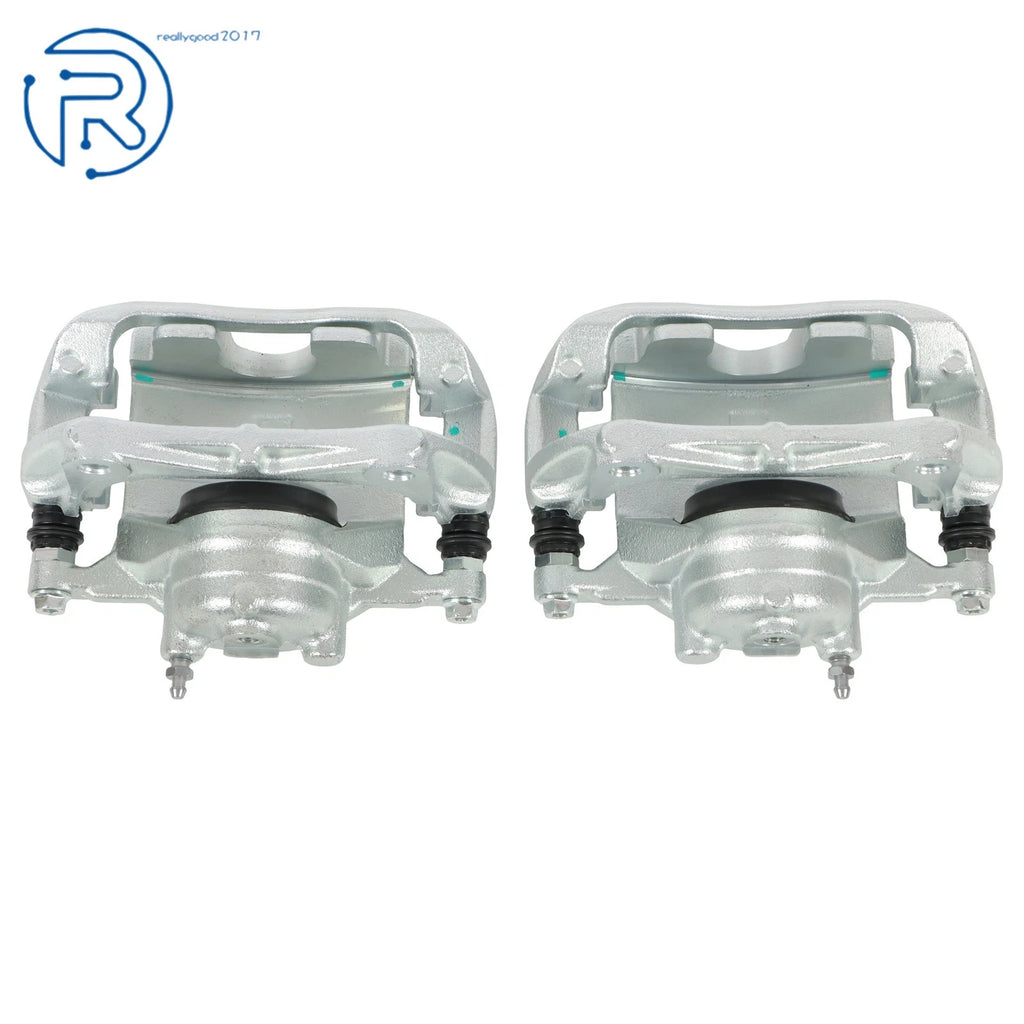 2X Front Disc Brake Calipers for Buick Chevrolet (2013-2017) w/ Bracket