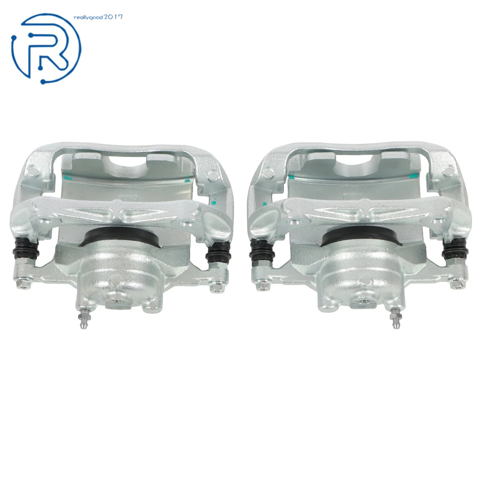 2X Front Disc Brake Calipers for Buick Chevrolet (2013-2017) w/ Bracket