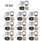 Set of 10 Carburetor Gasket Kits for Tillotson RK-1HE Stihl 038 Wacker BH23