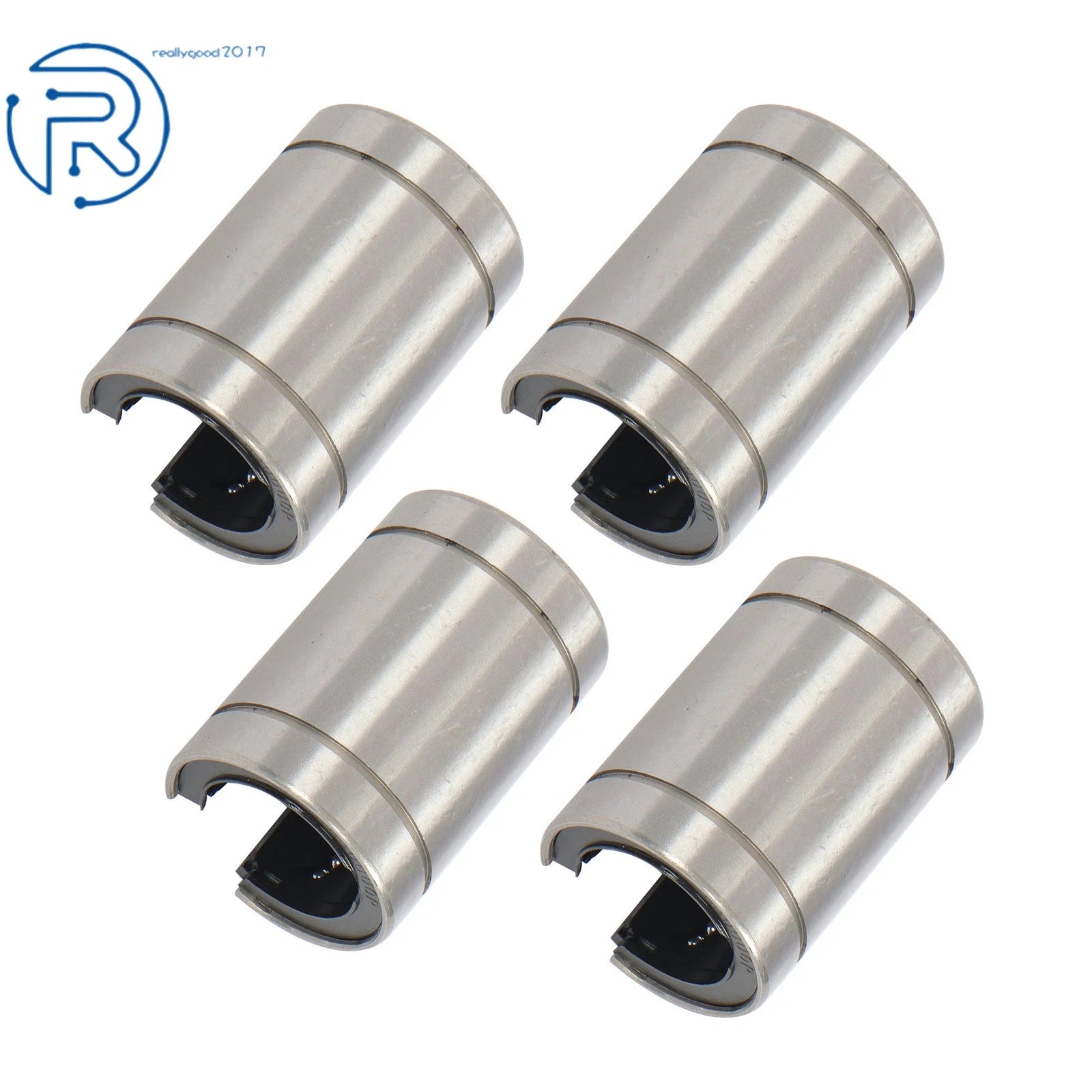 Set of 4 LM30UUOP Linear Bearings 30mm Bore 45mm OD Open Type for CNC