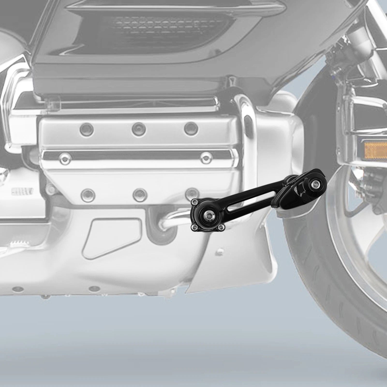 Adjustable Highway Footpegs Peg Clamps for Honda Goldwing GL1800 (2001–2010)