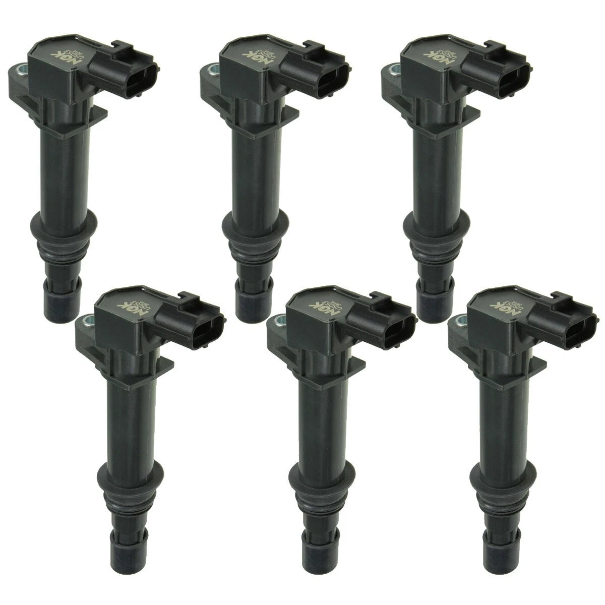 Set of 6 NGK Ignition Coils for Dodge Jeep Mitsubishi V6