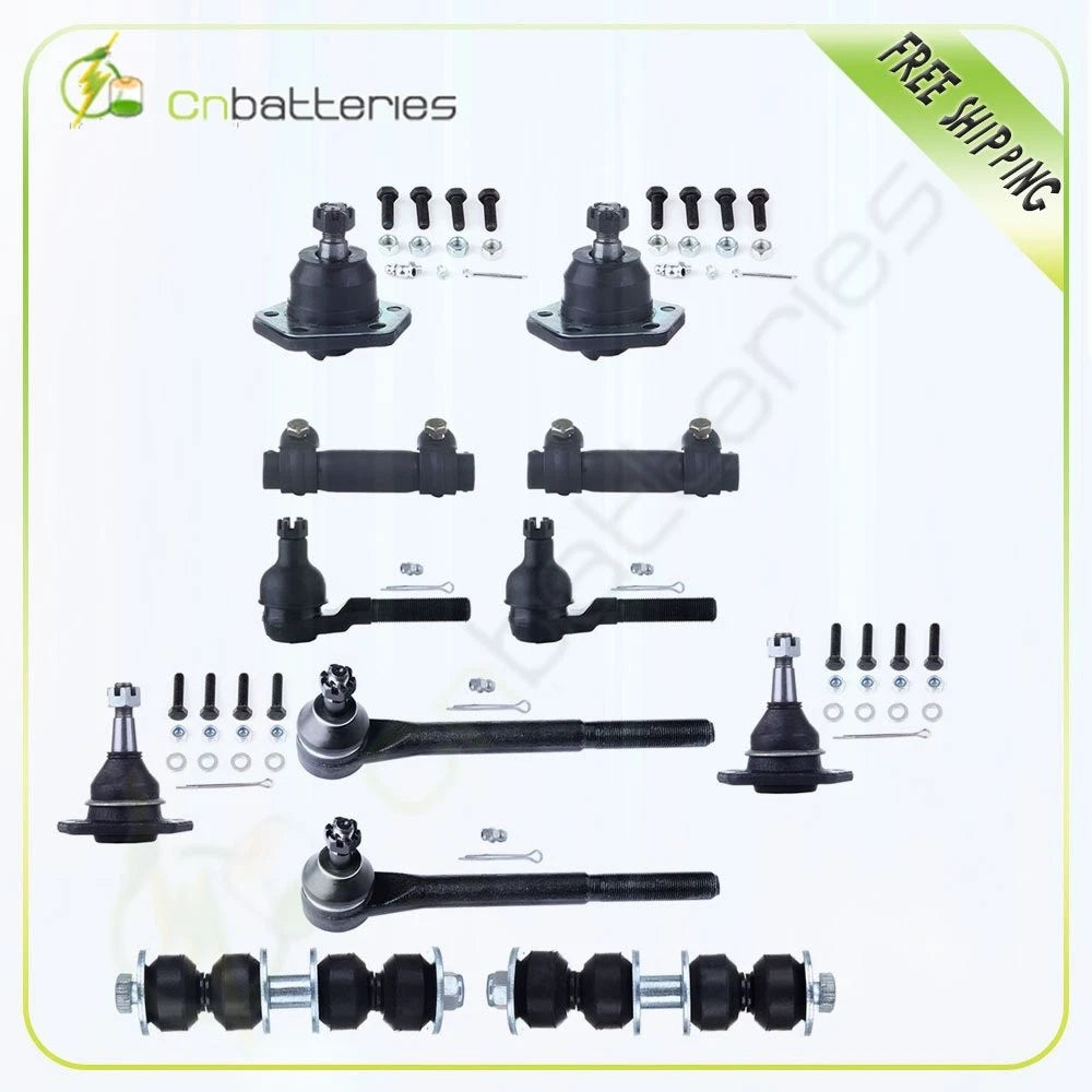 12pc Front Suspension & Steering Kit for Chevrolet GMC Blazer S10 Jimmy