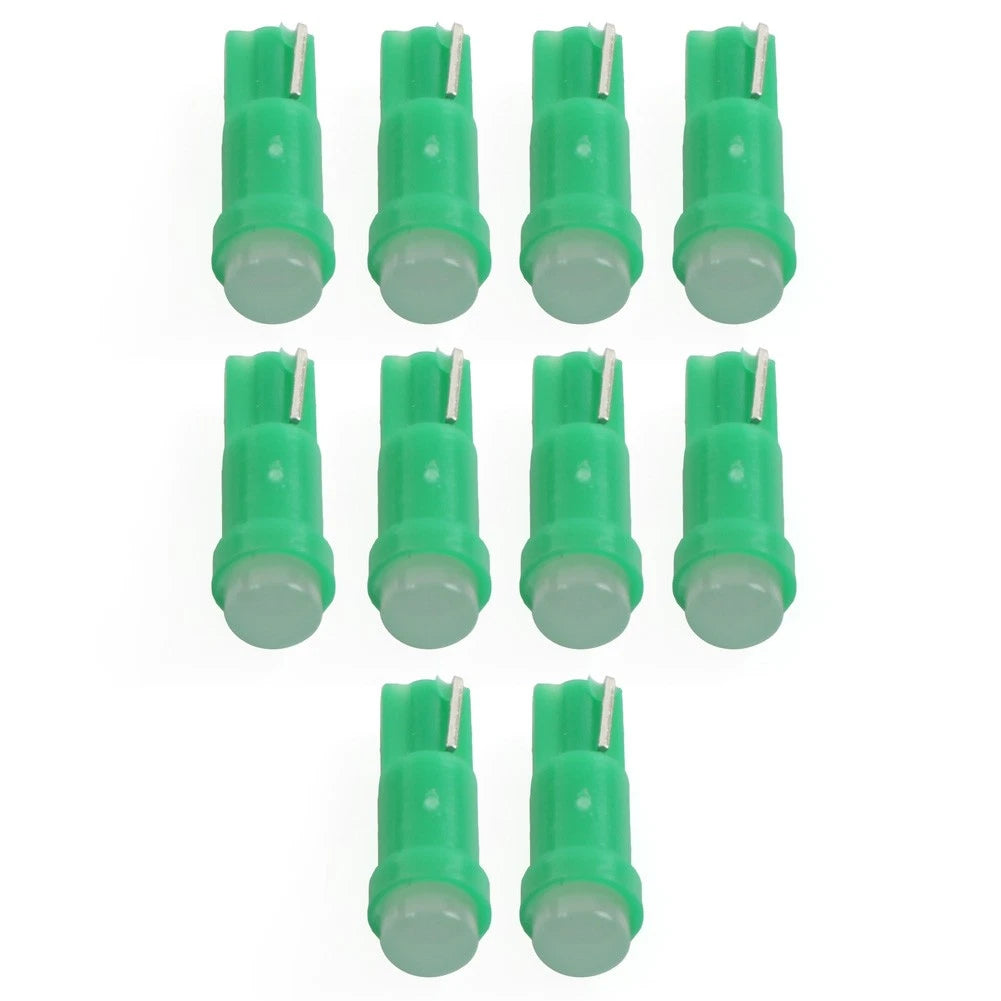 T5 1 SMD Green Dashboard Gauge Indicator Bulbs for Car