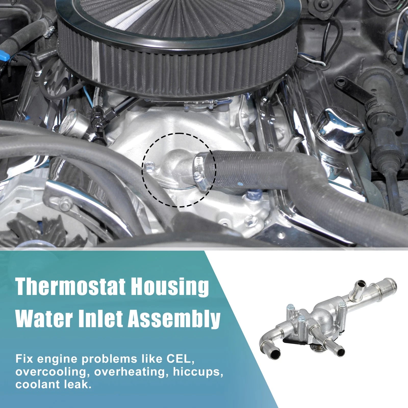 Engine Coolant Thermostat Housing Assembly for Chevrolet Impala (2014–2020)