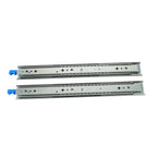 1 Pair Locking Drawer Slides for Universal Use (18 Inch, 250 lbs Capacity)