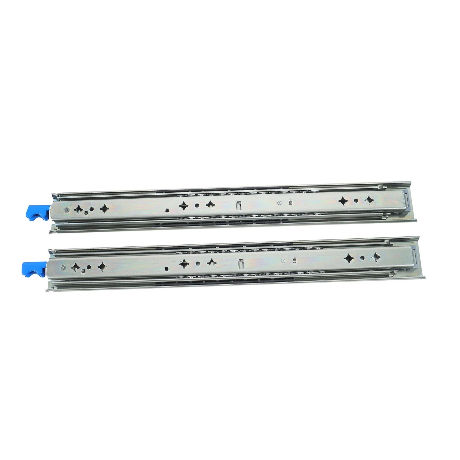 1 Pair Locking Drawer Slides for Universal Use (18 Inch, 250 lbs Capacity)