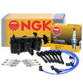 NGK DIS Ignition Coil Wires & 6 G-Power Platinum Spark Plugs for Hyundai Kia