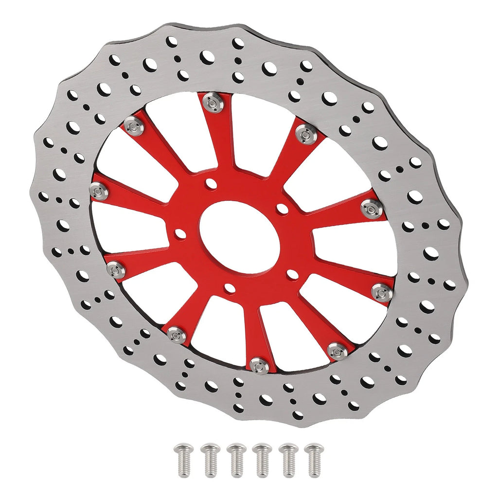 Front Brake Rotor Disc for Harley-Davidson Touring Trike Softail Dyna (11.8") (2010–2024)