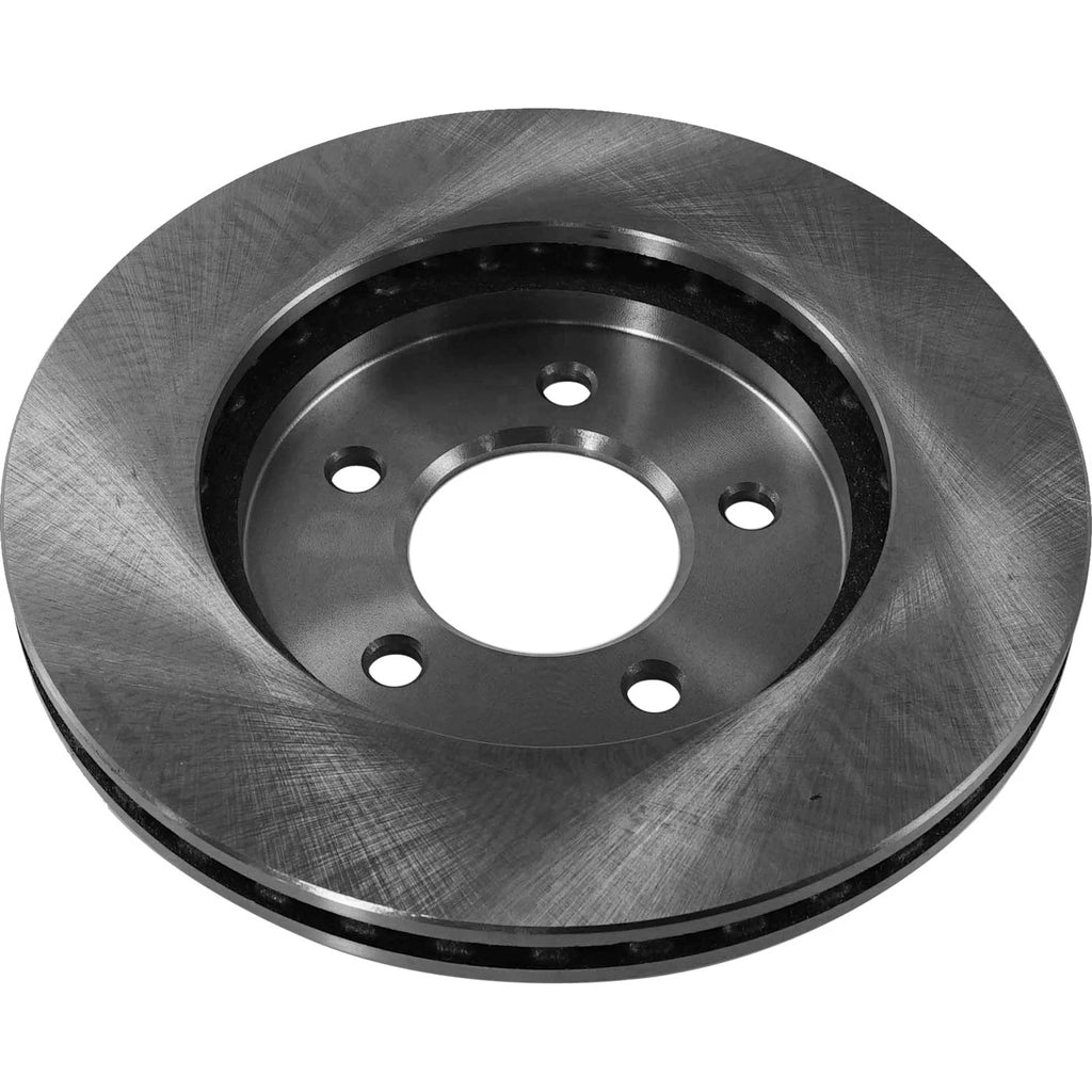 Set of 2 Front Brake Discs and Pads for Dodge Grand Caravan (2001)