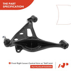 Front Right Lower Control Arm with Ball Joint for Suzuki Vitara (1999-2005)