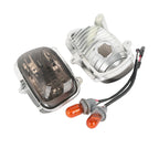 Smoke Front Side Turn Signal Lights for Honda Goldwing GL1800 (2001–2017)