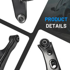 Front Lower Control Arms Sway Bar Tie Rod Ends for 2014-2018 Subaru Forester