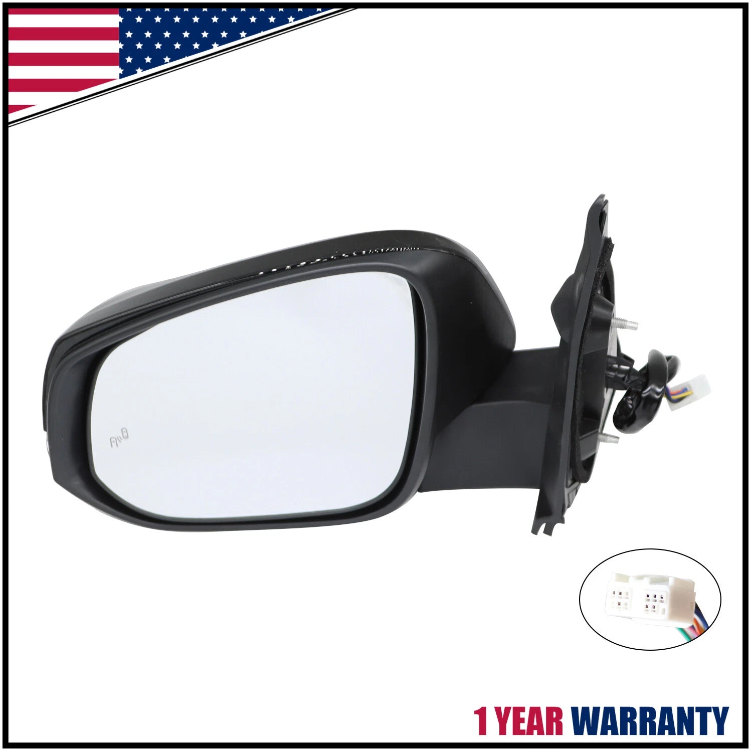 Heated Turn Signal Blind Spot Detection Mirror for Tacoma (2016–2023)