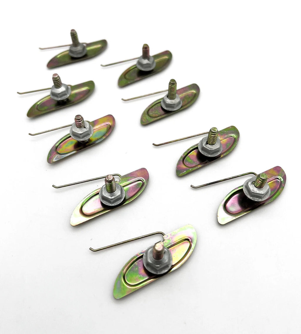 Molding Clips with Nut for 1953–1954 Chevy Passenger Car