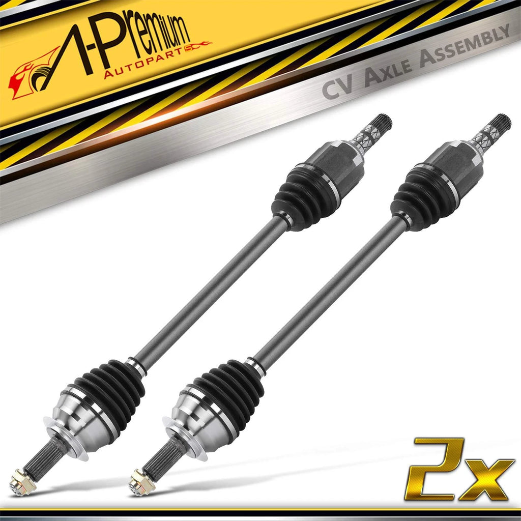 Pair Front CV Axle Assembly for Subaru Impreza (2008–2014)