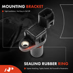 2Pcs Camshaft Crankshaft Position Sensor for Mitsubishi Endeavor (2004–2008)