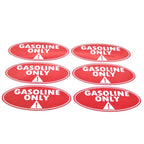 Gas Only Sticker for