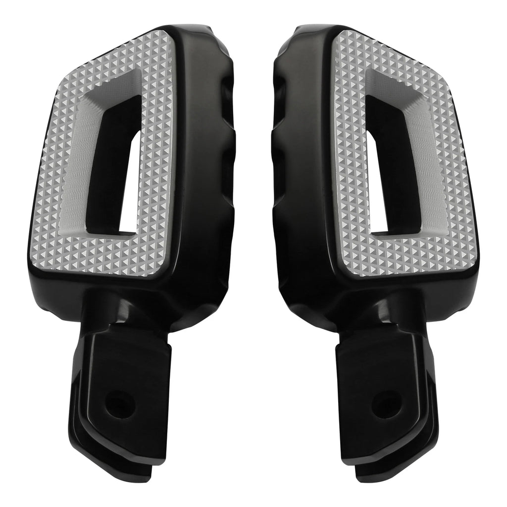 Front Rider Driver Footrests FootPegs for Harley Street Bob Fat Bob (2018–2025)
